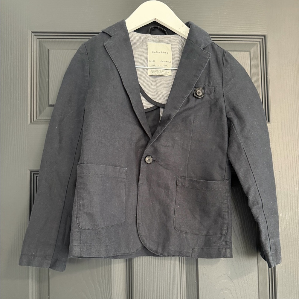 Zara Kids Navy Boys Blazer